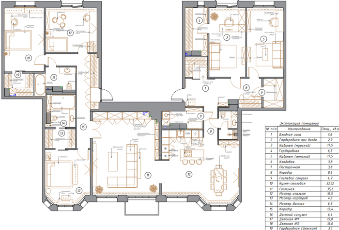 Планировка квартиры.