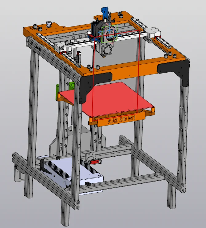 3D Printed on a 3D Printer. Part 1 - Series 3D Printed 3D Printer, My, 3D печать, 3D printer, With your own hands, 3D modeling, Longpost