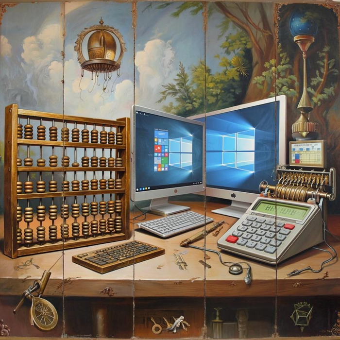 ЭВМ человечества Часть 2 от "калькулятора" до Империи Окон