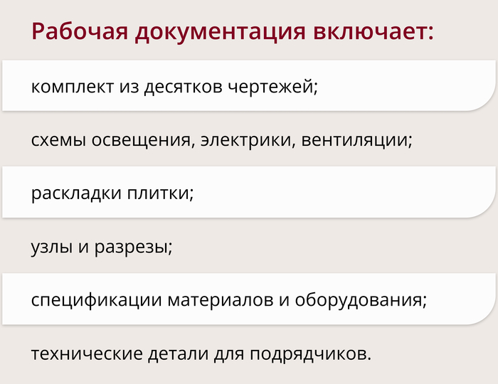 Что включает документация в ремонте премиум класса 