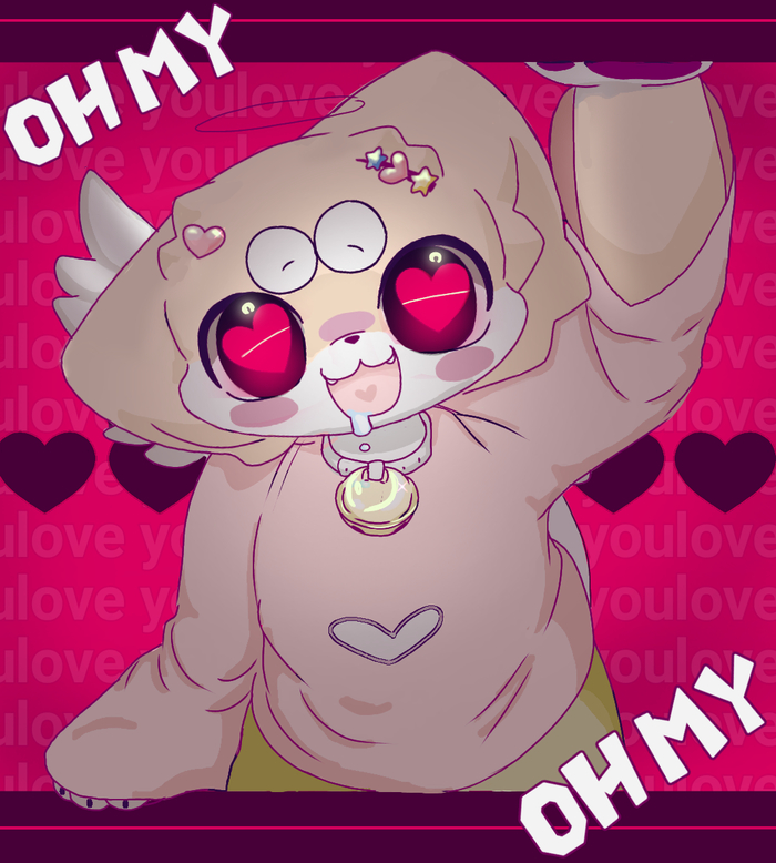 "I'm going for you, my love"