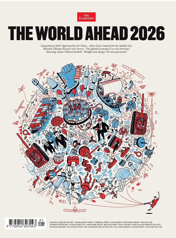 ������� The Economist "World Ahead 2026" � ��� �� ������ ��������. ��� �����, ������� ������������ � ������� ����.