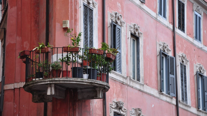 Где-то на улочках Рима...