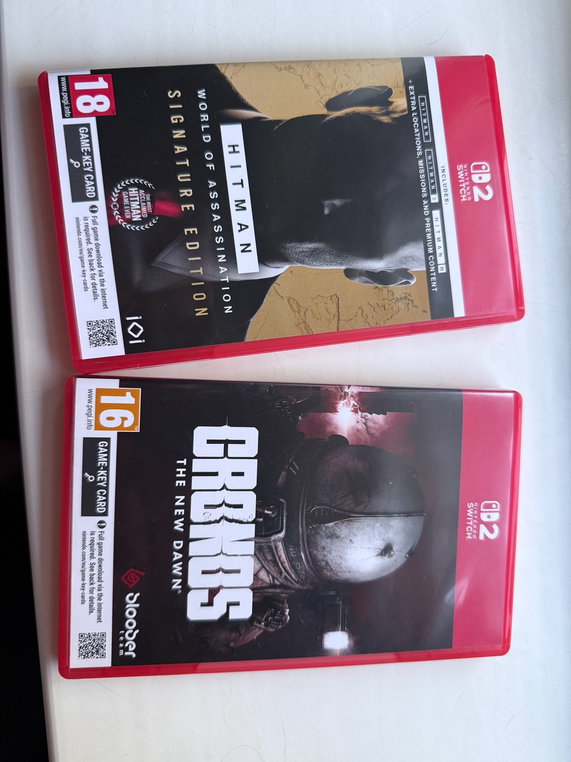 Two cartridges for Nintendo Switch 2! - Collecting, Computer games, Collector, Video game, Collection, Nintendo, Consoles, Game console, Nintendo switch, Hitman, VKontakte (link), Longpost