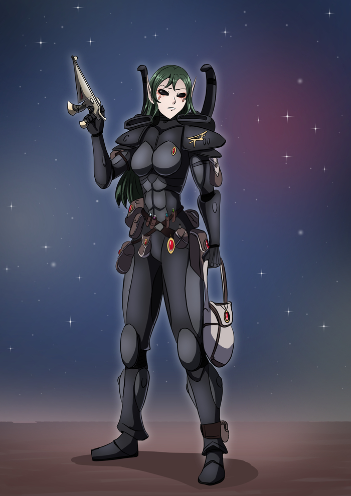 OC Ларовинди целительница мира Ультве