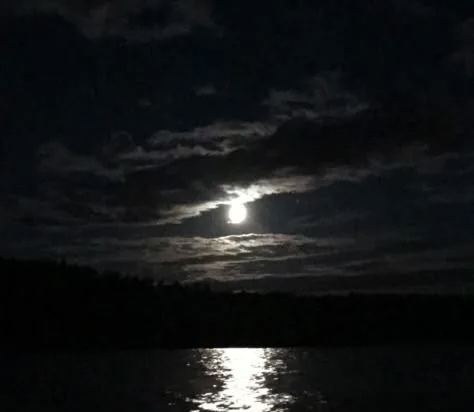 Ночёвка у Черного озера