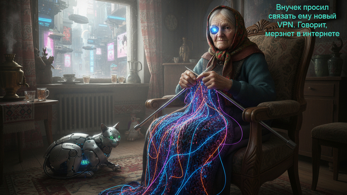 Вязание неоном