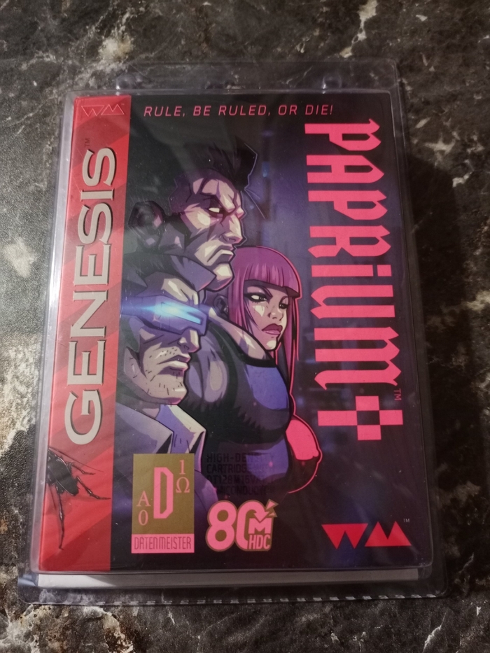 Paprium оригинальный картридж на Sega