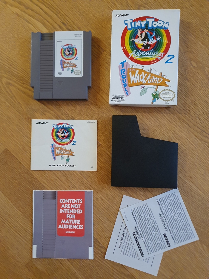 Tiny Toon Adventures 2 картридж оригинальный NES