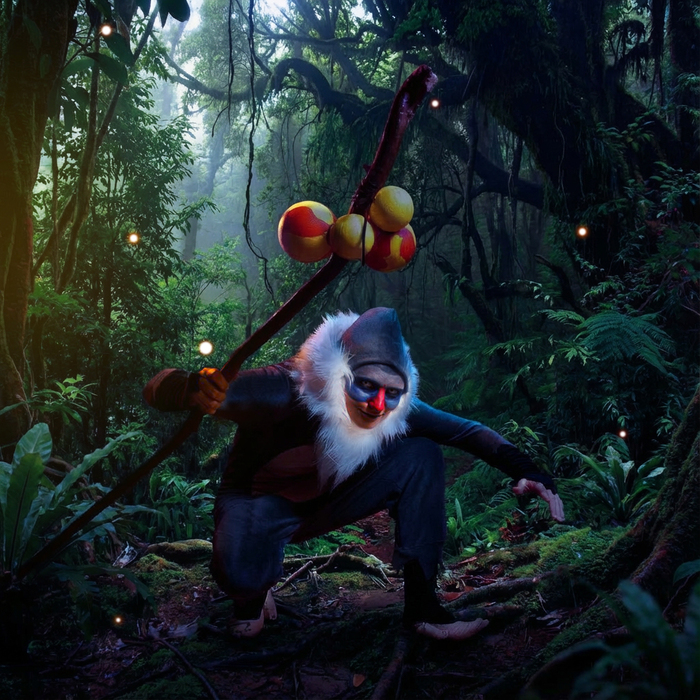 У меня есть только фото с фестиваля, поэтому немного поиграла с ии, чтобы сменить фон