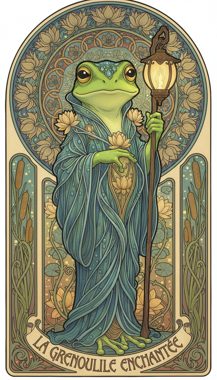 LA GRENOUILLE ENCHANTÉE