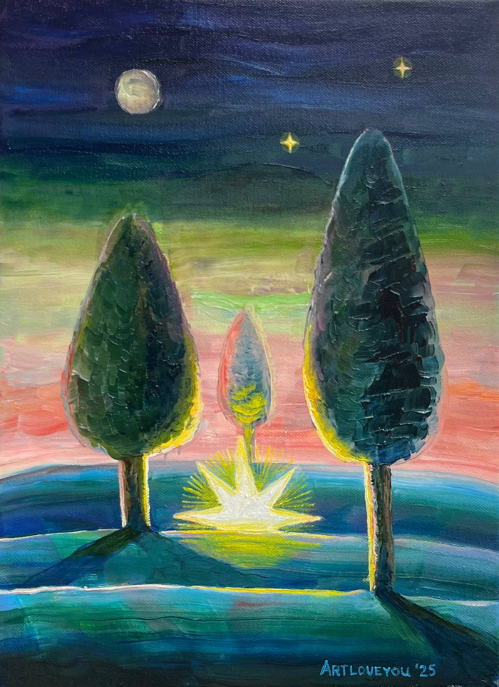 Холст, масло, 30х40см