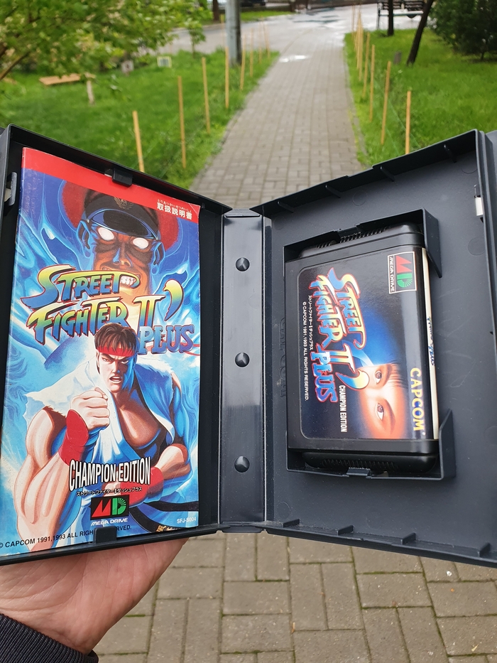 Street Fighter II: Champion Edition �������� �� Sega Mega Drive