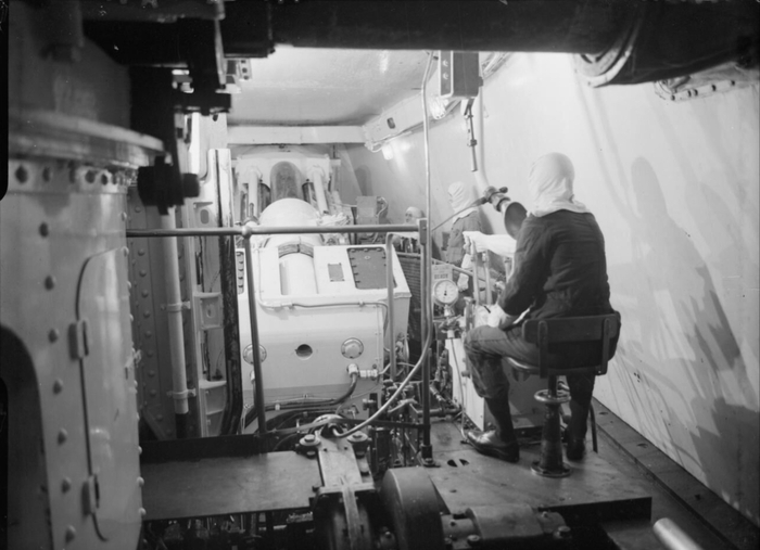 ������������ ����� �� ����� �������� ������� HMS King George V � ������� BL 14″/45 Mark VII