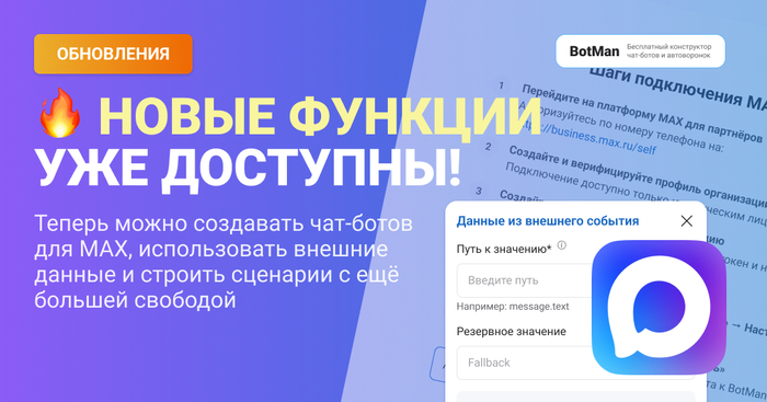 �����: MAX, ������� ������� � ��������� � Botman