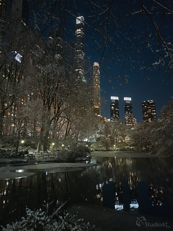 The Pond at Central Park