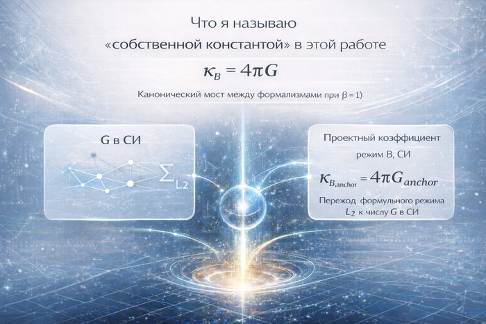 ��� � ������� ����������� ��������� (�����_B,anchor = 4 pi G_anchor = 8.274 *10^-10) � ����� ��� �����