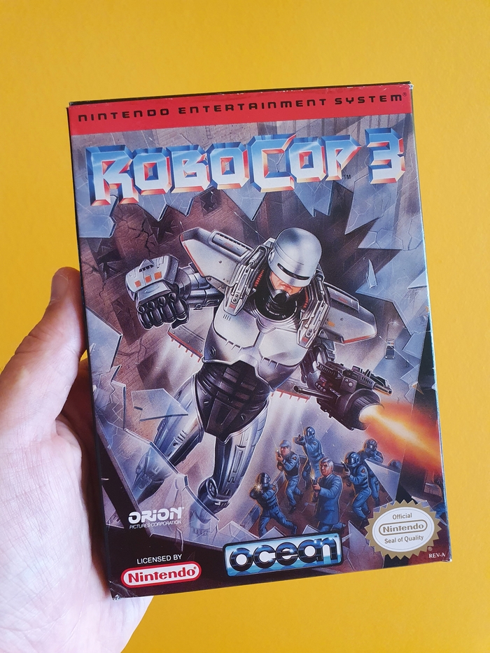 ������������ RoboCop 3 �������� nes