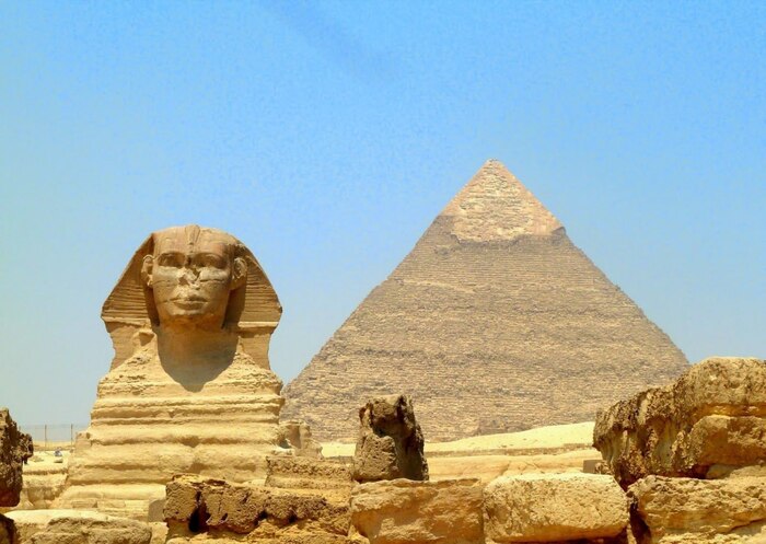 Чудеса света. Пирамида Хефрена