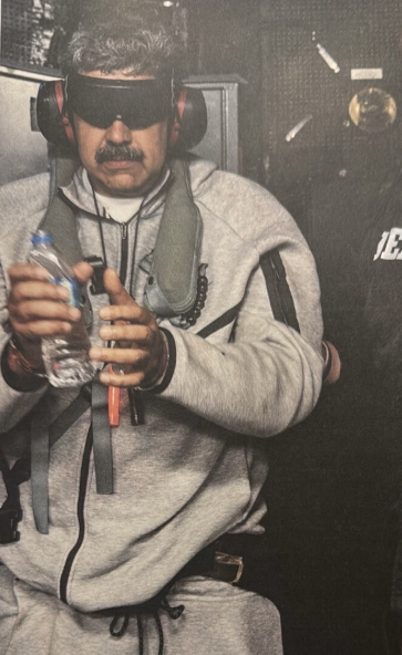 Первое фото венесуэльского лидера Николаса Мадуро после ареста