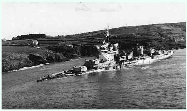Warspite �� ������. 1943 ���