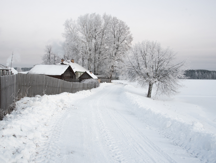 В Климковке Белоснежно