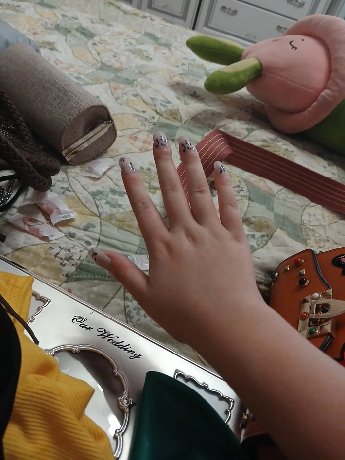 Нарощенные ногти.5 класс