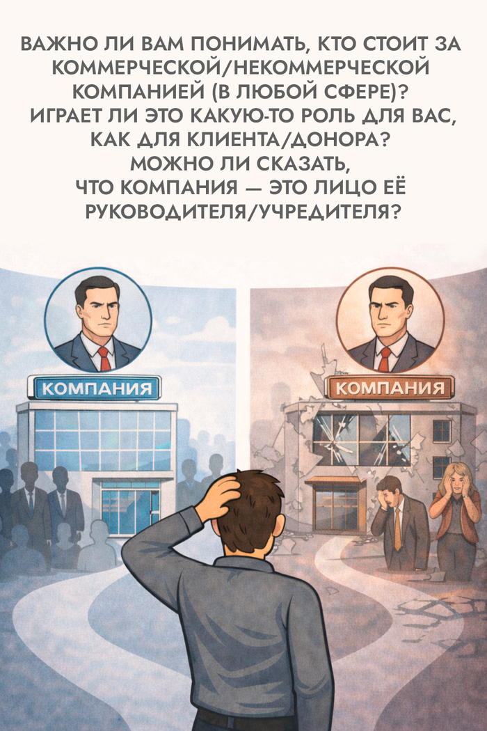 Компания — твое лицо???