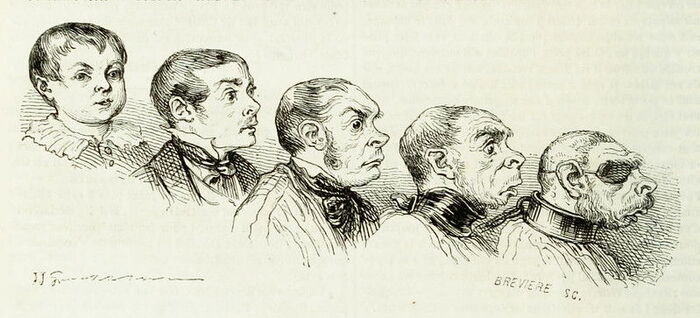 �������, ������������ � �����, �� Le Magasin pittoresque, ������ 1843 �.