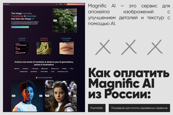 ��� �������� Magnific AI �� ������ � ��������