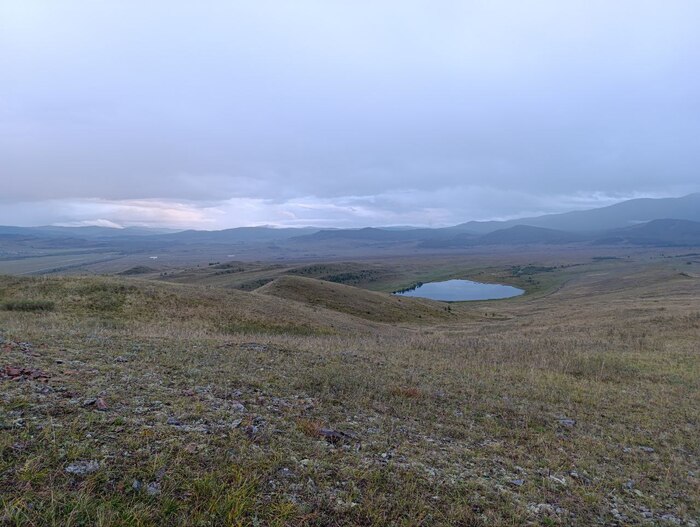 Ширинский район республики Хакасия, место проведения полевых работ.