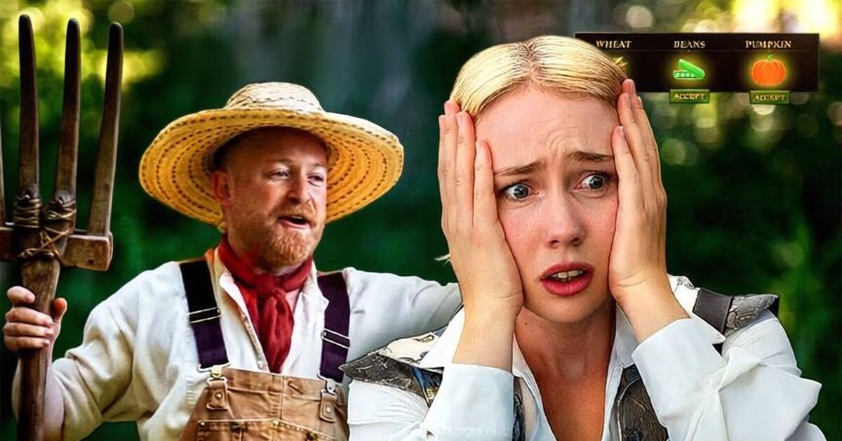 Realistic farming in games - My, Voice acting, Translation, RPG, Video, Viva La Dirt League, Humor, Games, Vldl in Russian, Video VK, Epic NPC Man, MMORPG