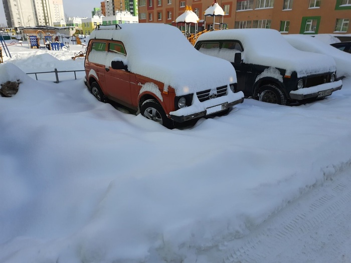 После снегопада