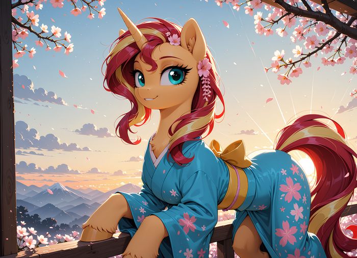 Kimono Sunset