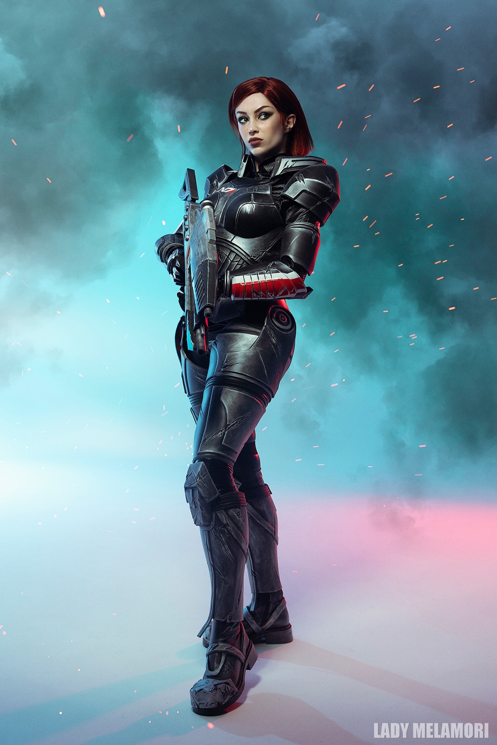 Jane Shepard cosplay by Lady Melamori - My, Cosplay, Lady melamori, Mass effect, Shepard, Longpost