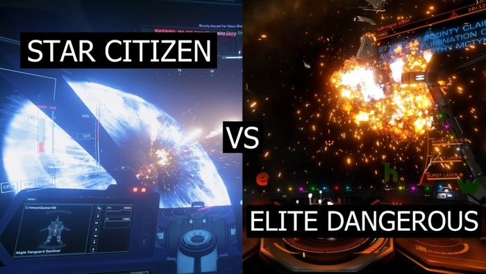 StarCitizen ������ EliteDangerous: ������ ����� ����������� ������� ������� �������� � �������?