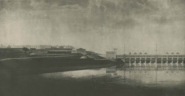 Такой КамГЭС представлялась проектировщикам в 30-х гг.