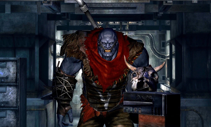 Дэйвисон - cупермутант-тень, предводитель группы теней на испытательном полигоне Репконн