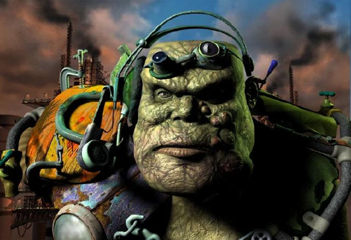 Маркус плохо помнит свою жизнь до мутации. Он был подвергнут действию ВРЭ в чанах военной базы Марипоза и стал солдатом армии Создателя