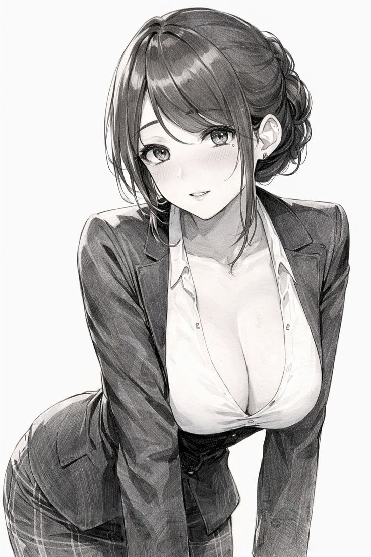 Синдром одинакового лица - Аниме, Anime Art, Девушки, Original Character, Длиннопост