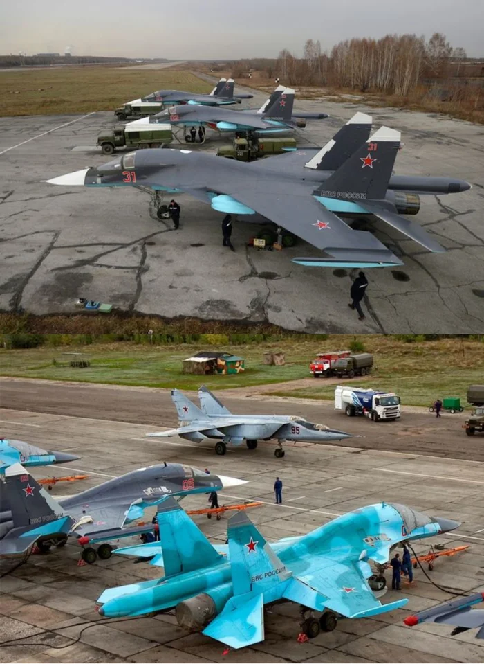 Многофункциональный фронтовой истребитель-бомбардировщик Су-34⁠⁠