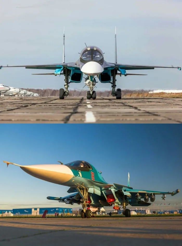 Многофункциональный фронтовой истребитель-бомбардировщик Су-34⁠⁠