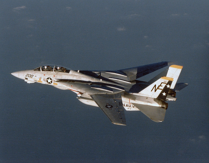 F-14A � ������ ��� ����� ������� � 1989 ����