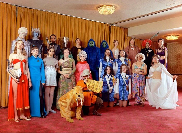 Cosplayers at a Star Trek Convention, 1976