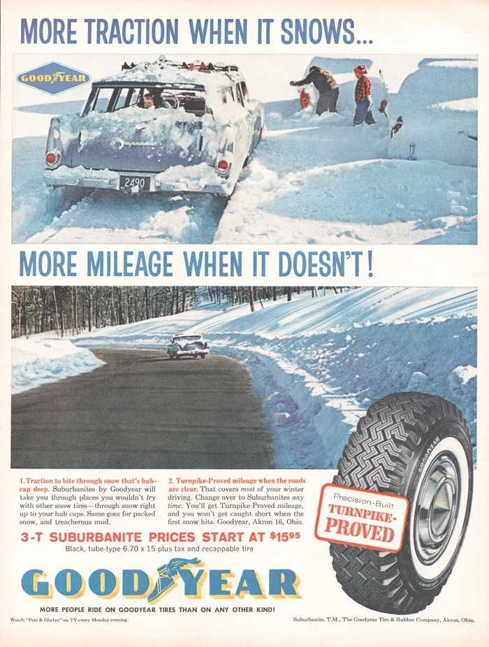 Что сходило за зимнюю резину в 50-е - 60-е годы.