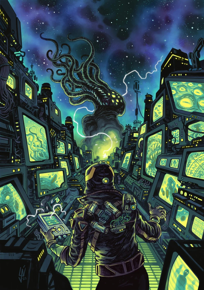 Cthulhu 2050: Whispers Beyond the Stars by Leo Lujn