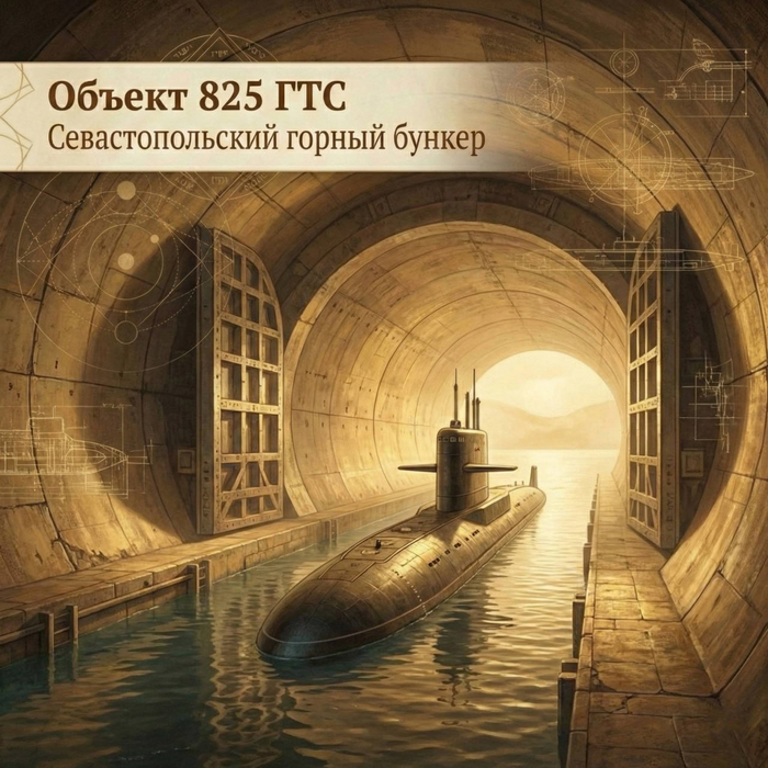 Объект 825 ГТС: Севастопольский горный бункер