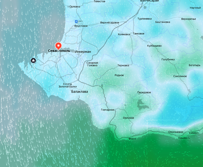 Синее - холодно, зелёное - тепло. Вода - мокрая, небо - голубое.©