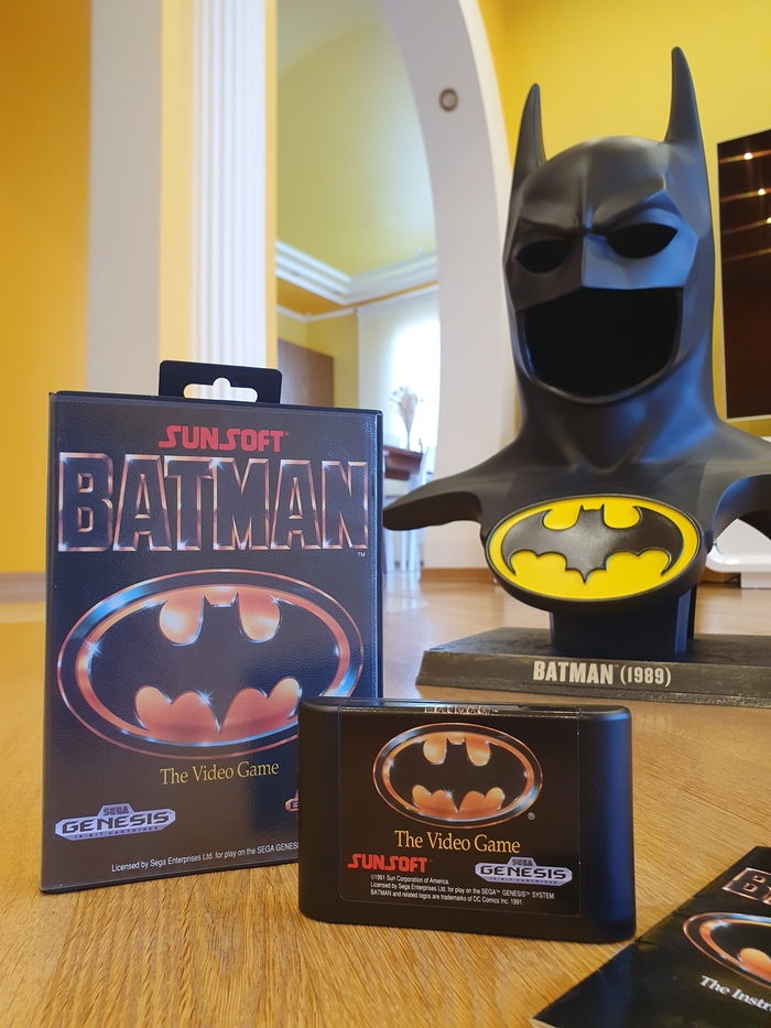 ������������ �������� ��������� Batman: The Video Game �� Sega GEN