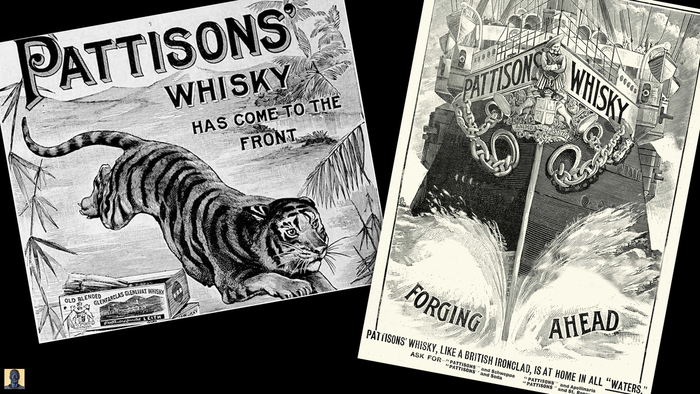 Компания Pattisons Ltd была одним из главных участников виски-бума 1890-х годов